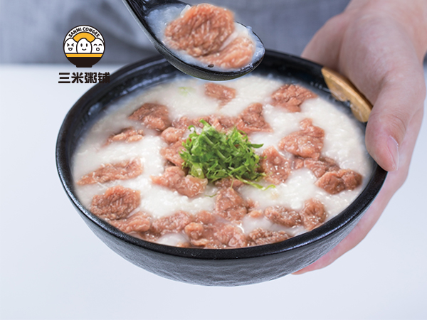 三米粥铺生滚牛肉粥