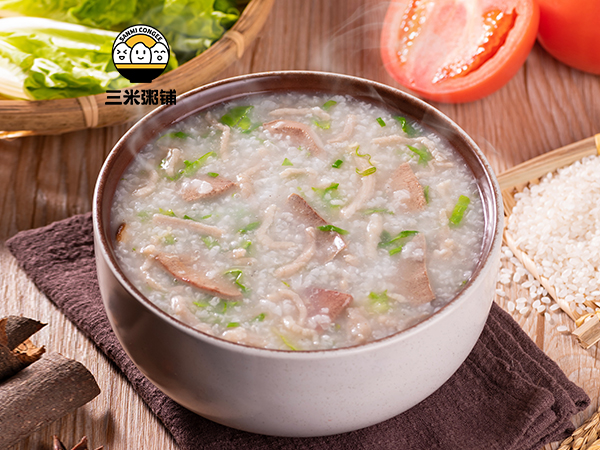 三米粥铺猪肝瘦肉粥