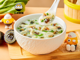 <b>皮蛋瘦肉粥「多料超满足！！！」</b>