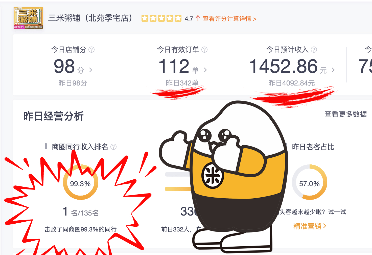 金华-北苑季宅店20221020营业实收